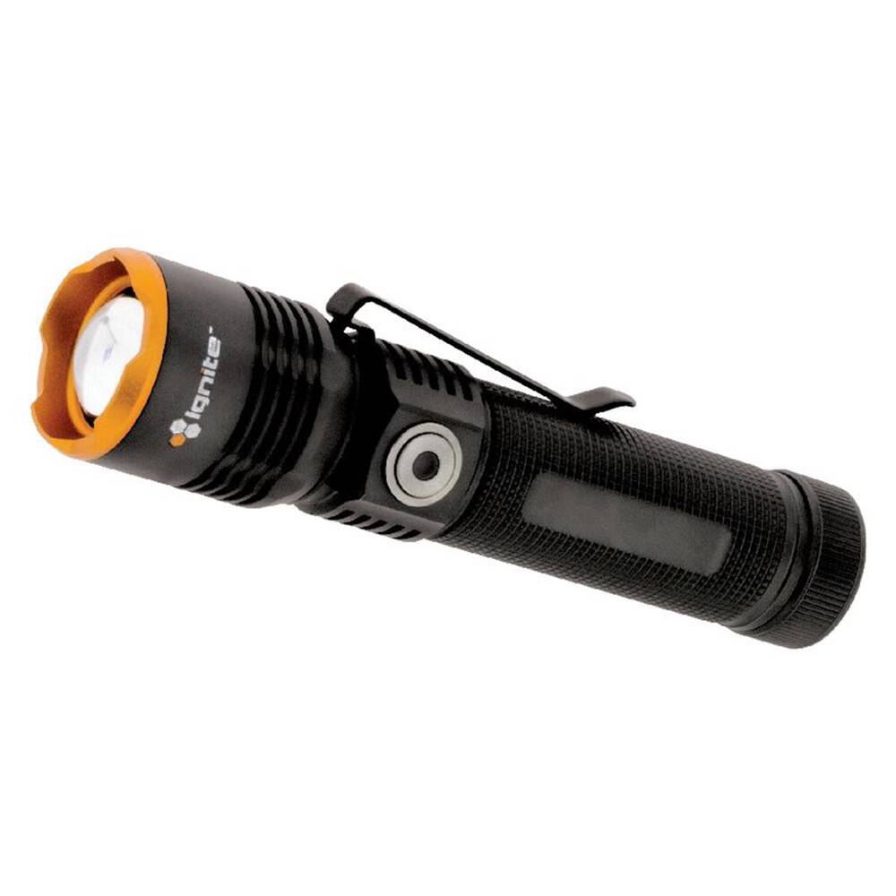 RECHARGEABLE LED TORCH WITH CHARGING STAND 600 LUMENS