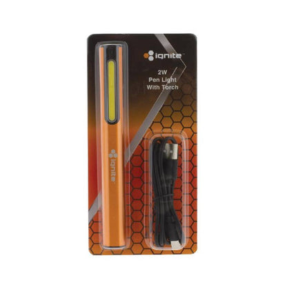 RCHRGBL LED TORCH & INSPECTION LIGHT 200Lmns MAIN 100 Lumens