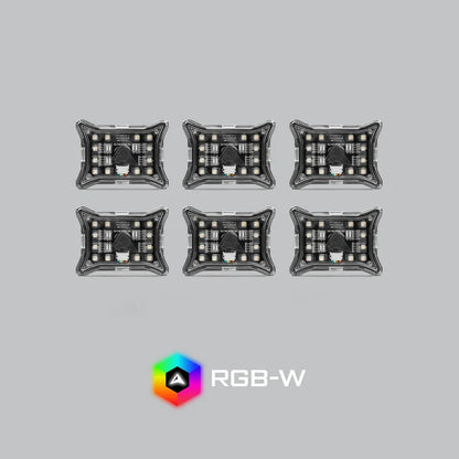 ALTIQ™ Spectrum Pro - LED RGB-W Rock Light Kit (6 PACK)