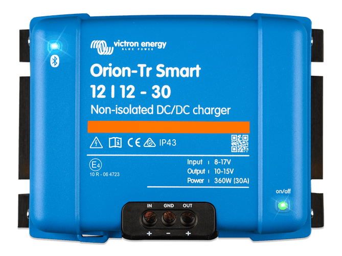 Orion-Tr Smart 12/12-30A Non-Isolated Dc-Dc Ch.