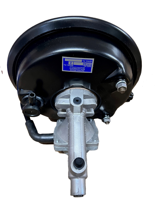 Brake Master Cylinder - VH40 - New Universal Vacuum Brake Booster Unit Power Hydraulic Operated suit Disc/Drum System