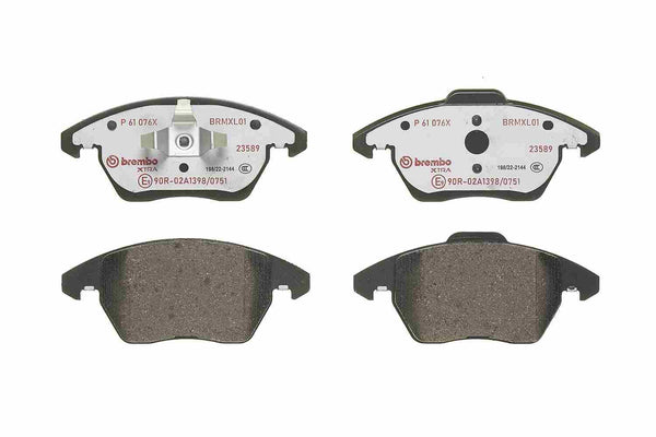 BREMBO BRAKE PAD - audi/vw/cit/pug FRONT