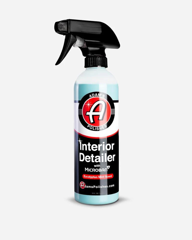 Adam's Microban Interior Detailer 16 oz/473 ml - Eucalyptus Mint