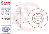 BREMBO BRAKE DISC - HONDA FRONT 300mm