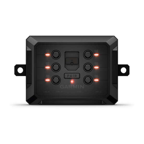 Garmin PowerSwitch digital switch box, front view