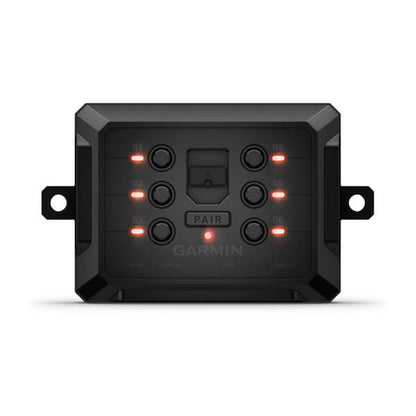 Garmin PowerSwitch digital switch box, front view