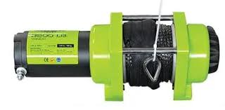 3500LB SYNTHETIC ROPE WINCH HULK GENEISIS ATV UTV WINCH