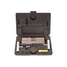 TYRE REPAIR KIT T HANDLE TOOL REAMER ROD GLUE & STRINGS