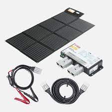 FOLDNG SOLAR BLANKET KIT 160W W/50a ANDERSON CONN & REGULATR