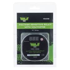 VSR & VOLTMETER  140AMP 12V CUT IN 13.3V CUT OUT 12.8V