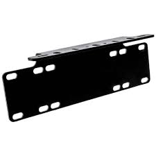 LICENCE PLATE BRACKET TO MOUNT  LED DRIVING LAMP LIGHTBAR BLK