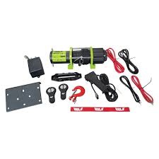 6000LB SYNTHETIC ROPE WINCH HULK GENESIS 6000LB ATV UTV