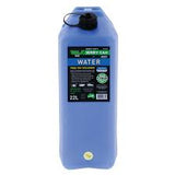 22LT WATER JERRY CAN WITH TAP FOOD GRADE HDPE LIGHT BLUE