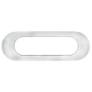 PKT 1 WHITE BEZEL T/S ZEON LED SIDE MARKER LAMPS