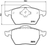 BREMBO BRAKE PAD - FRONT