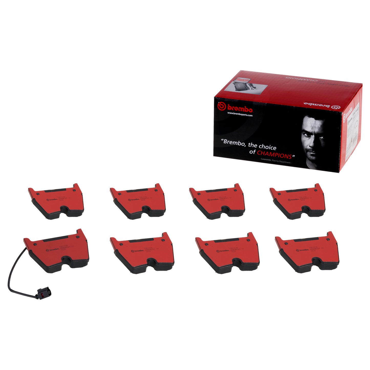 Brembo NAO brake pads - FRT AUDI