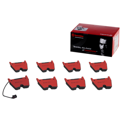 Brembo NAO brake pads - FRT AUDI