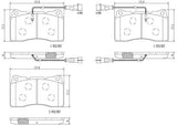 BREMBO BRAKE PAD FRONT ALFA ROMEO