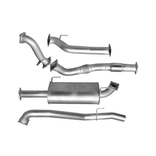Holden Colorado & Isuzu D-Max 3L RCT/C STYLESIDE - Stainless Steel Exhaust Kit