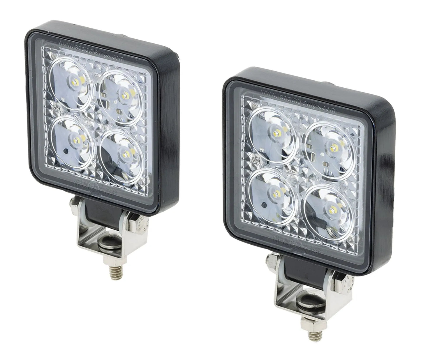 LED Square Worklamp Kit 9 - 30V 24 Watts