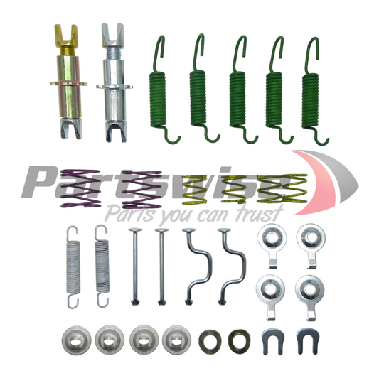 PW21519 Handbrake Hardware Kit Suits handbrake and includes adjusters