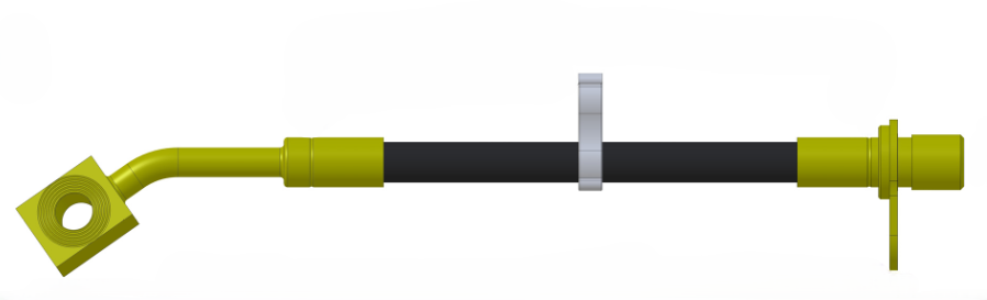 Braided brake hose kit - RAM 1500 06/2018 onwards