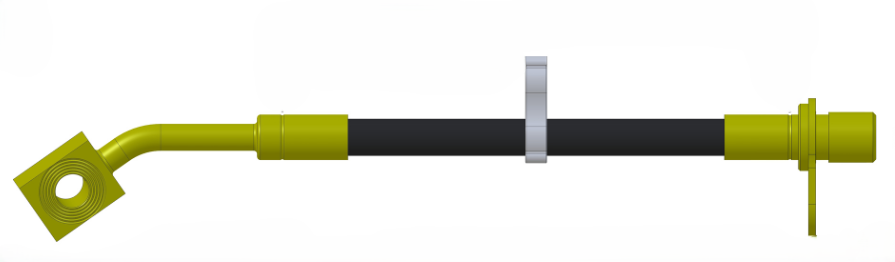 Braided brake hose kit - RAM 1500 06/2018 onwards