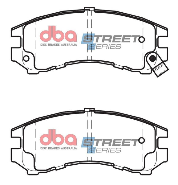 DBA SS STREET SERIES BRAKE PADS [ Holden/Nissan & Suzuki 1987-2014 F ]