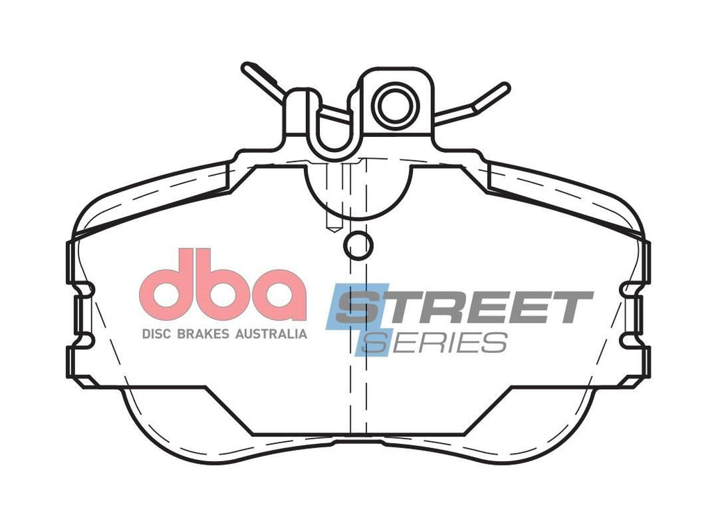 DBA SS STREET SERIES BRAKE PADS [ Mercedes 1993-2003 F ]