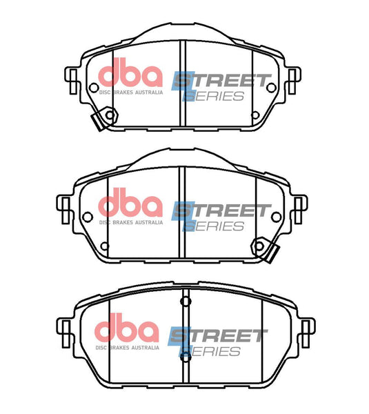 DBA SS STREET SERIES BRAKE PADS [Great Wall Haval 2 2015 -on F]