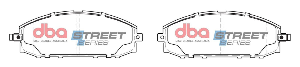 DBA SS STREET SERIES BRAKE PADS [ Nissan Patrol 1998-2014 F ]