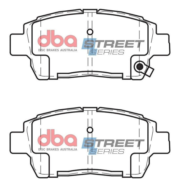 DBA SS STREET SERIES BRAKE PADS [ Toyota 1999-2014 F ]