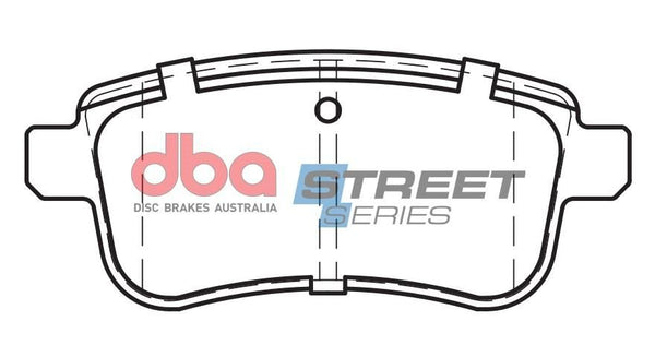 DBA SS STREET SERIES BRAKE PADS [ Renault Megane/CC 2008 - On R ]