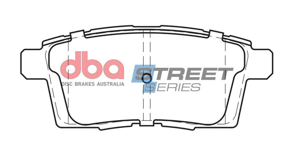 DBA SS STREET SERIES BRAKE PADS [ Mazda CX-7 & CX-9 2006-2014 R ]