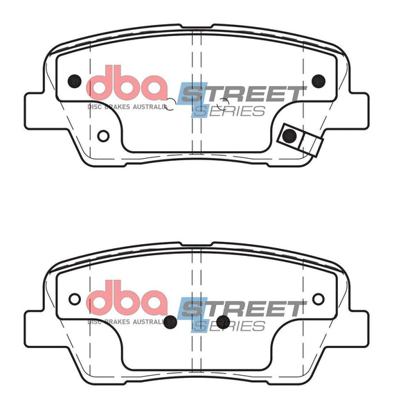 DBA SS STREET SERIES BRAKE PADS [ Hyundai / Kia 2009 - 2014 R ]