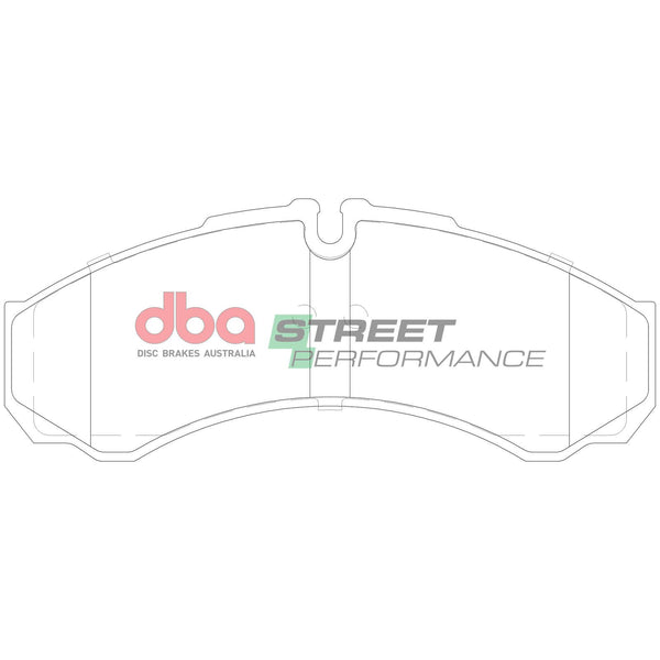 DBA SP STREET PERFROMANCE BRAKE PADS [ Iveco Daily 1999 - On F ]