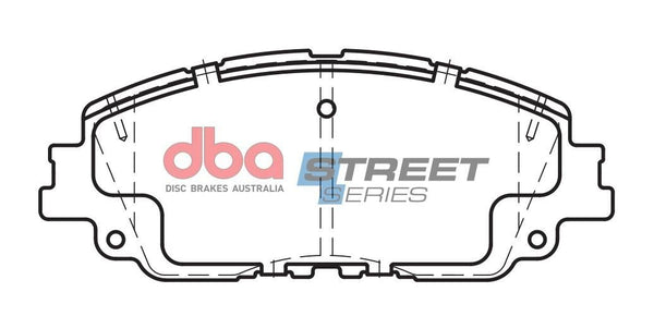 DBA SS STREET SERIES BRAKE PADS [ Toyota Camry 2017 - On F ]