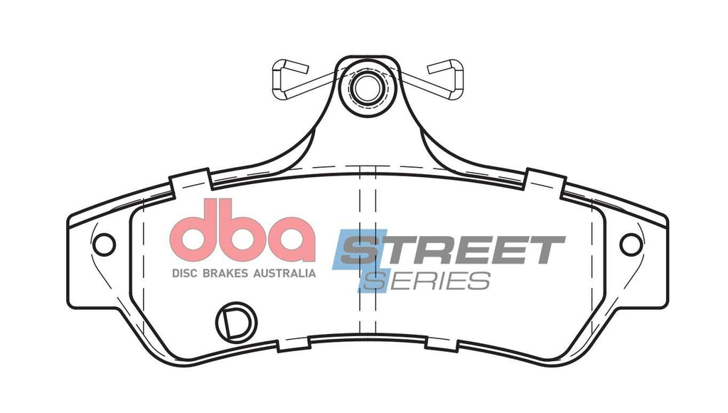 DBA SS STREET SERIES BRAKE PADS [ Mitsubishi 380 2005-2014 R ]