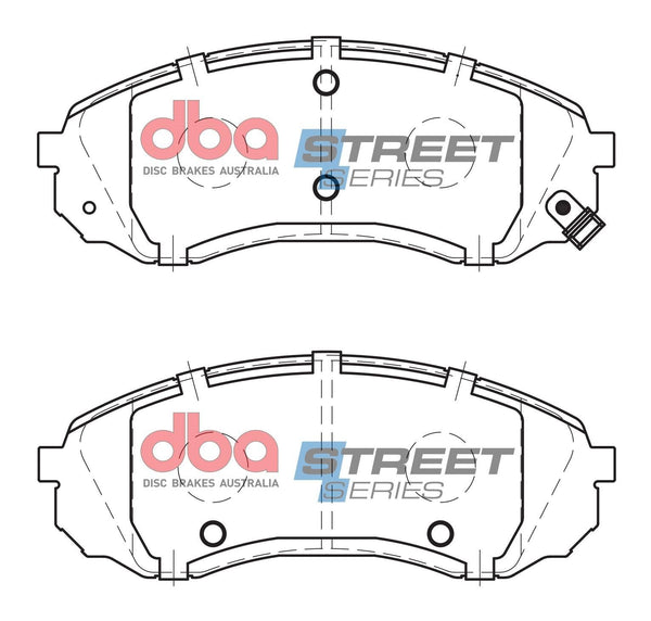 DBA SS STREET SERIES BRAKE PADS [ Hyundai & Kia 2006-2014 F ]