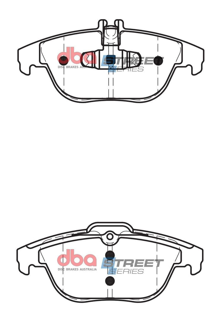 DBA SS STREET SERIES BRAKE PADS [ Mercedes 2007 - on R ]