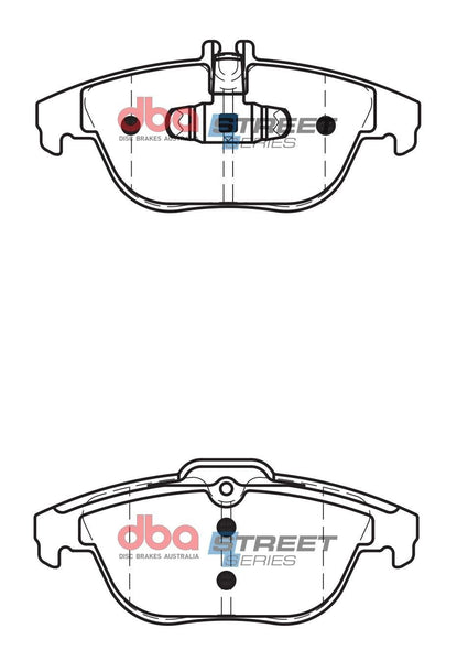 DBA SS STREET SERIES BRAKE PADS [ Mercedes 2007 - on R ]