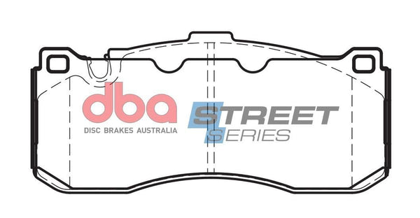 DBA SS STREET SERIES BRAKE PADS [ BMW 1 & 3 Series 2004 - 2013 F ]