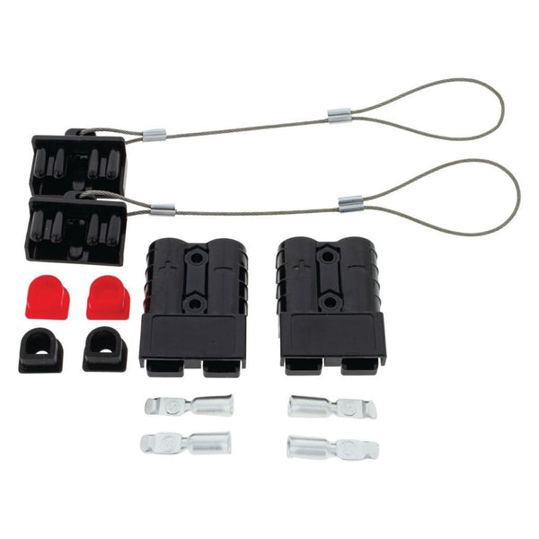 PKT 2 BLCK 50amp CONNECTOR KIT